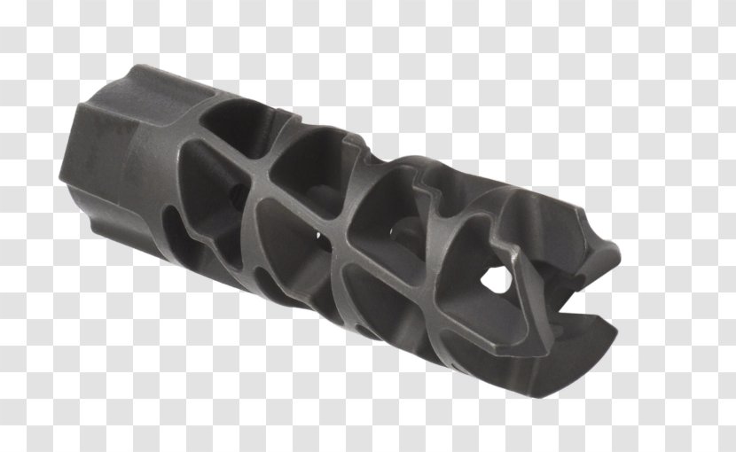 Muzzle Brake Silencer Flash Suppressor 7.62 Mm Caliber Gun - Recoil Transparent PNG