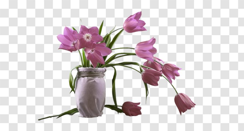 Flower August Vase - Lilac Transparent PNG