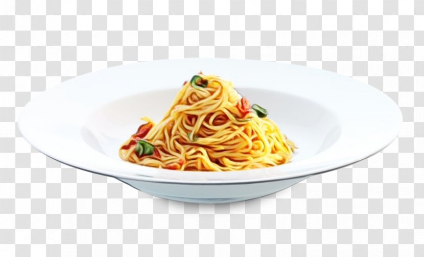 Food Spaghetti Dish Noodle Cuisine - Hot Dry Noodles Taglierini Transparent PNG