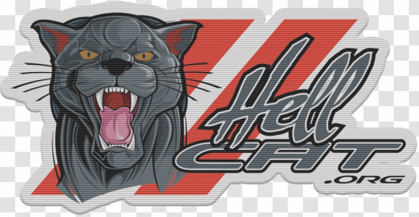 Dodge Challenger SRT Hellcat Charger Logo - Fictional Character - Cat Transparent PNG
