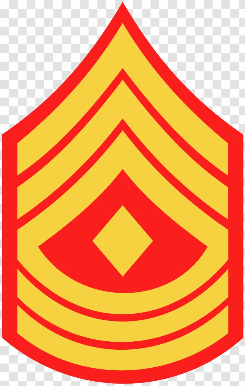 United States Marine Corps Rank Insignia Sergeant Major Of The Master - 1st 3d Number Transparent PNG