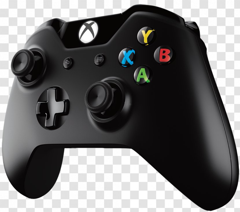 Xbox One Controller 360 Black Game Controllers Transparent PNG