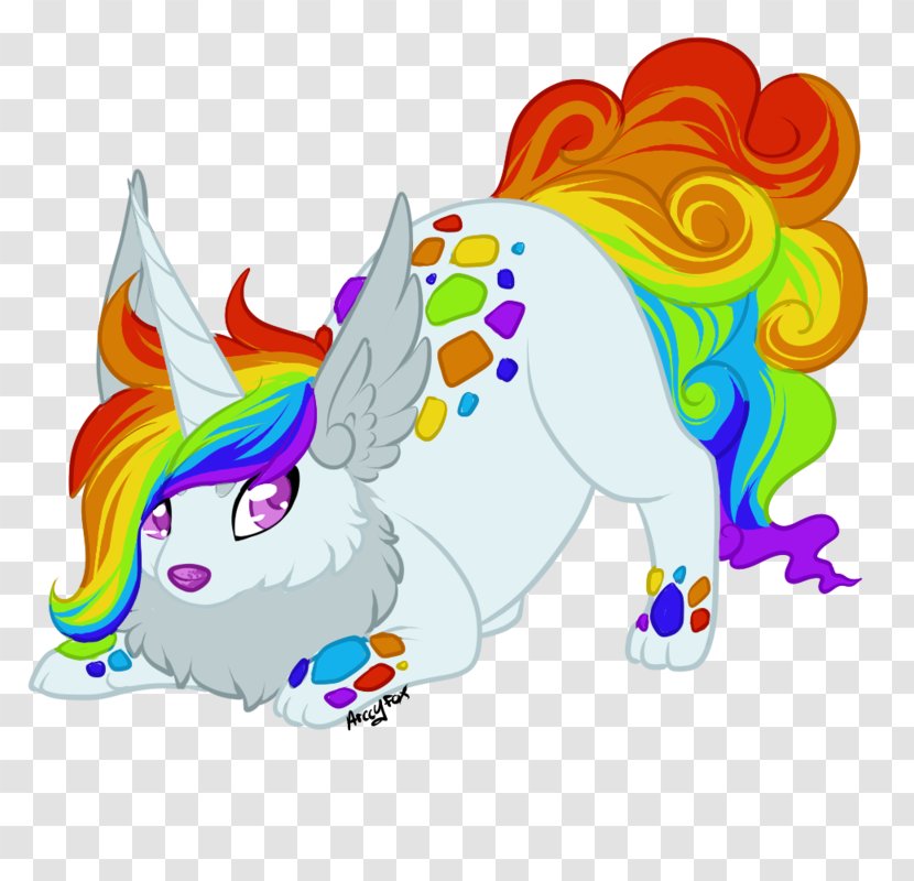 Vertebrate Art Horse - Character - Unicorn Horn Transparent PNG