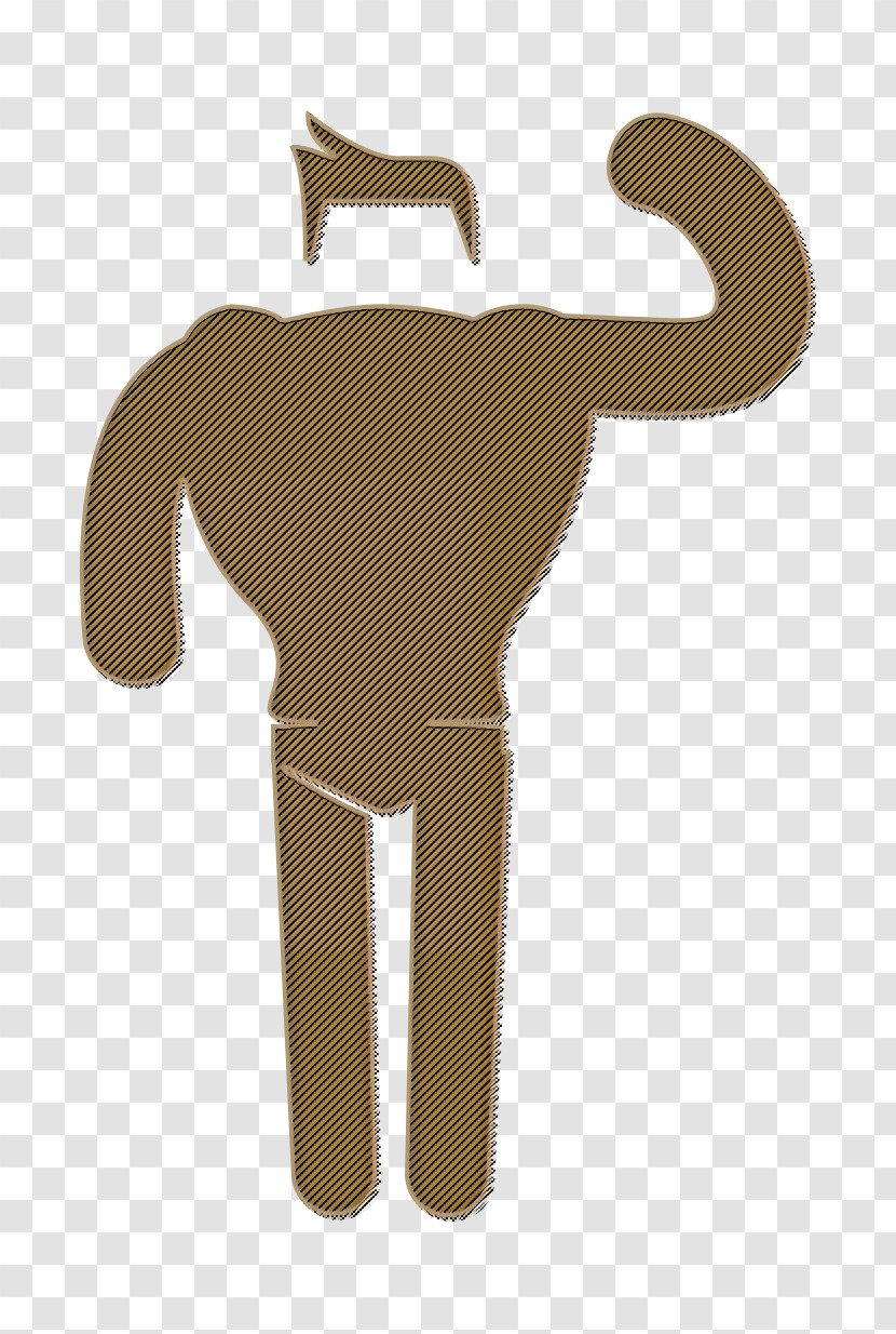 Humans 3 Icon Strong Icon Strong Bodybuilder Icon Transparent PNG