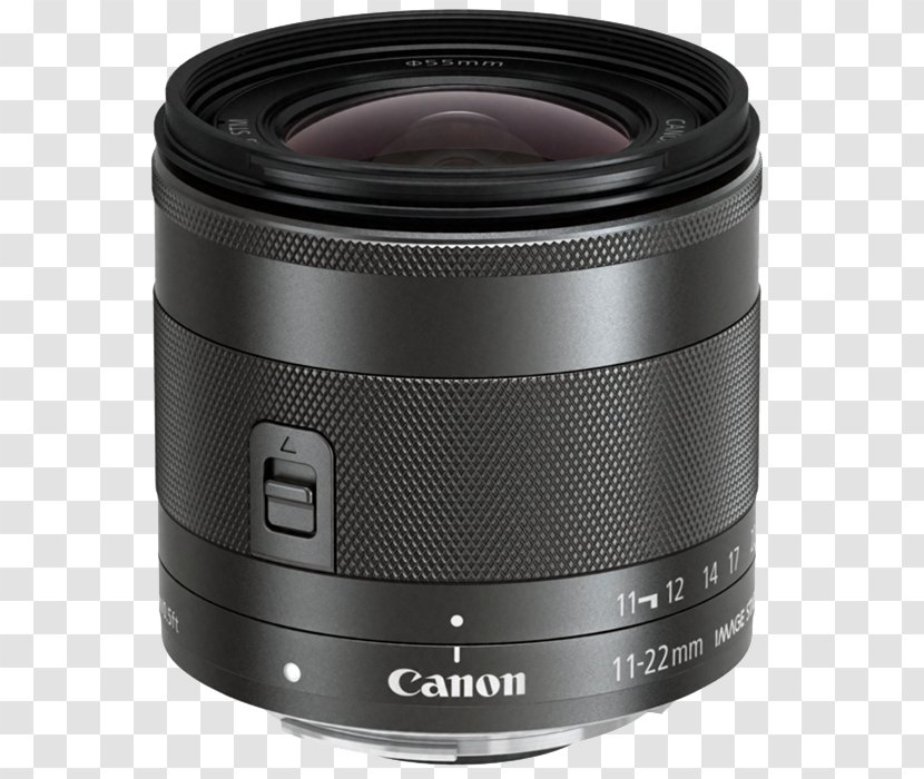 Canon EF-M 11–22mm Lens EF Mount EOS M - Zoom - Dvd Recorder Transparent PNG