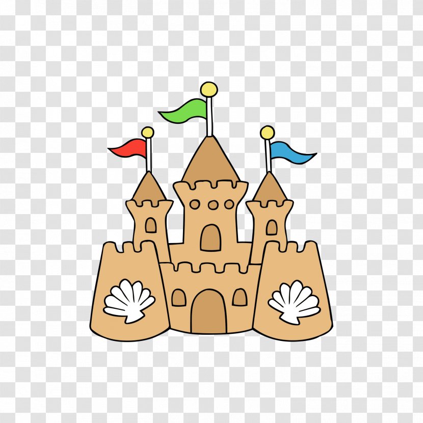 Sand Art And Play Clip - Cartoon - Gray Castle Transparent PNG