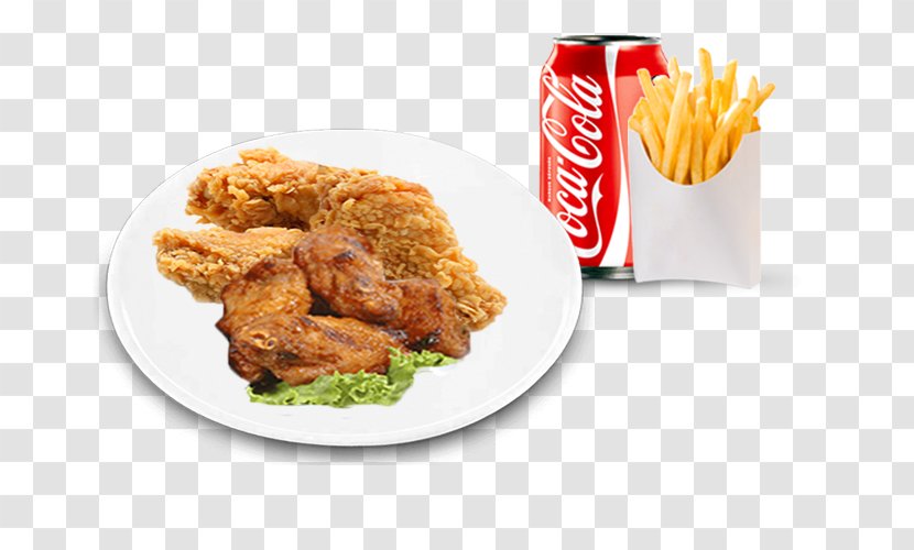 Crispy Fried Chicken French Fries McDonald's McNuggets Buffalo Wing - Animal Source Foods Transparent PNG
