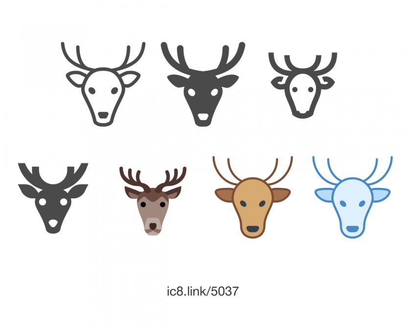 Reindeer Font - Tail - Deer Transparent PNG