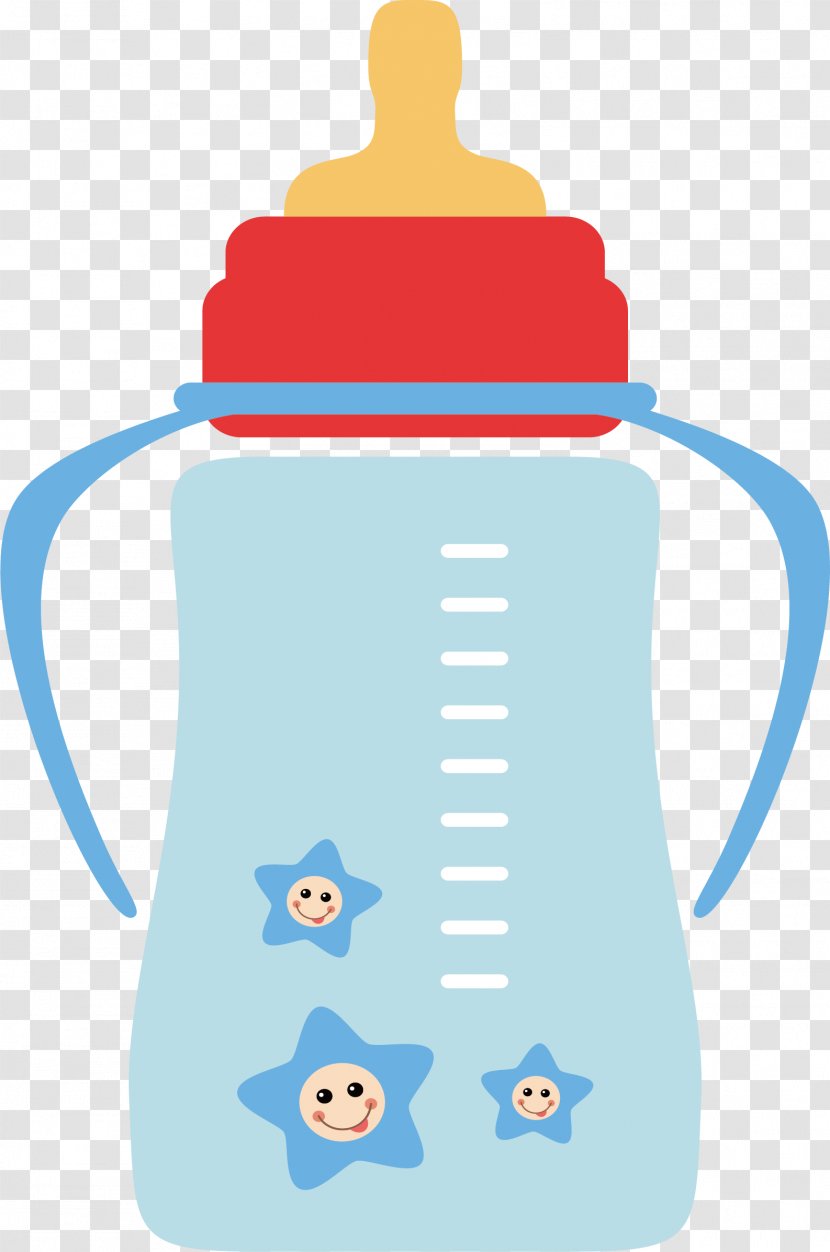 Baby Bottle Infant Milk Clip Art - Bottles - Vector Material Transparent PNG