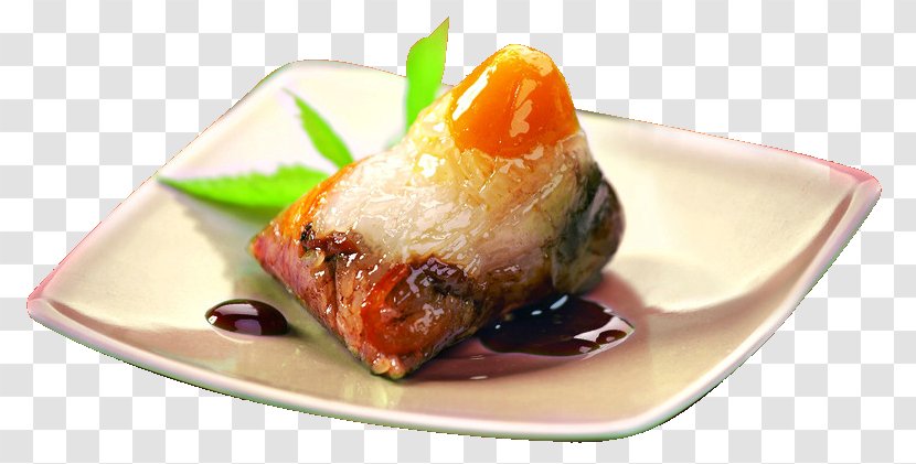 Zongzi Chinese Cuisine Budaya Tionghoa Dragon Boat Festival U7aefu5348 - Plate Of Dumplings Transparent PNG