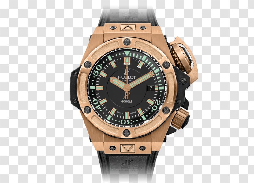 Hublot Diving Watch Automatic Clock - Chronograph Transparent PNG