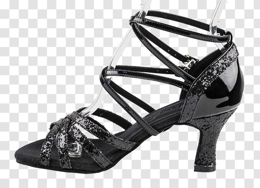 Shoe Black Athena Leather Sandal - Walking - Medium Heel Shoes For Women Transparent PNG