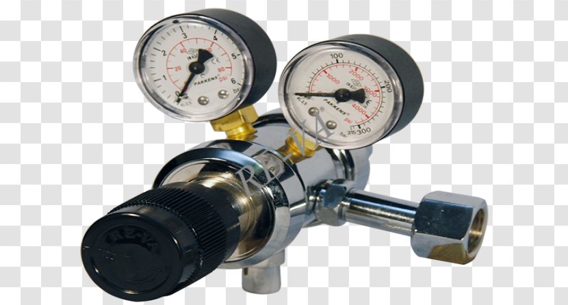 Gauge Laboratory Equipment - Pressure Regulator Transparent PNG