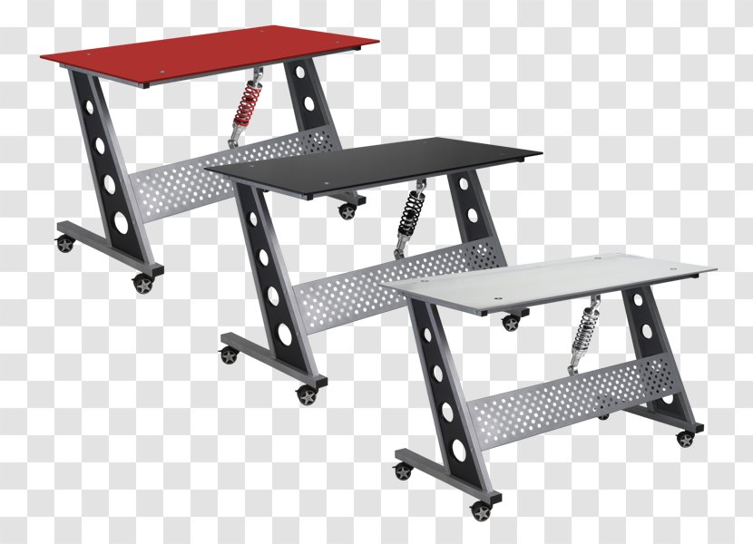 Computer Desk Writing Table Furniture - Chair Transparent PNG