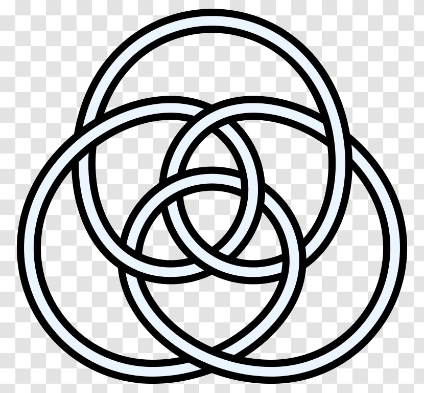 Wicca Symbol Triquetra Celtic Knot Trinity - Paganism Transparent PNG