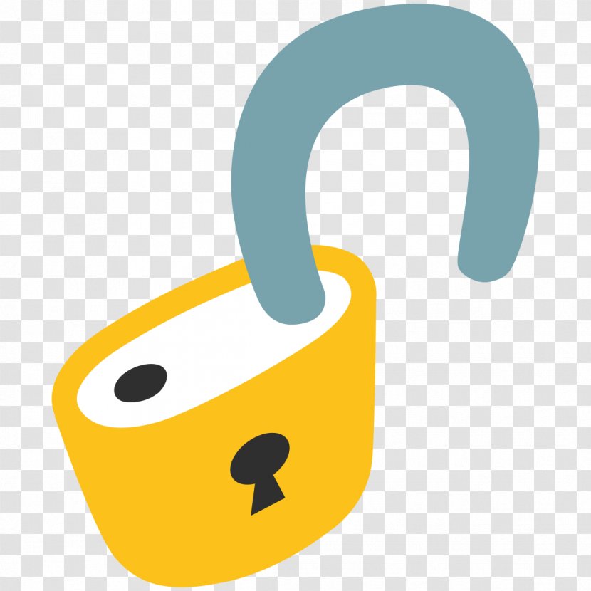 Open Lock Emoji Symbol Text Messaging Meaning - Database Transparent PNG