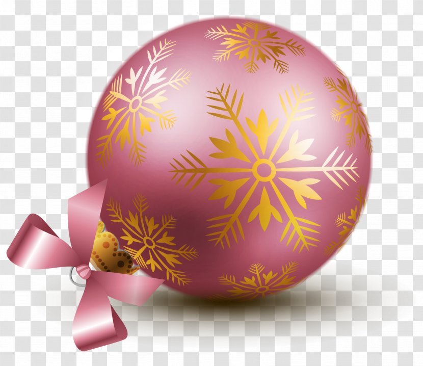 Bronner's Christmas Wonderland Ornament Decoration Tree - Sphere - Transparent Pink Ball Ornaments Clipart Transparent PNG