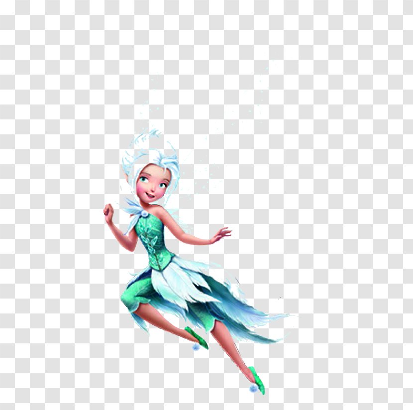 Tinker Bell Disney Fairies Vidia Silvermist Fairy - Flower Transparent PNG