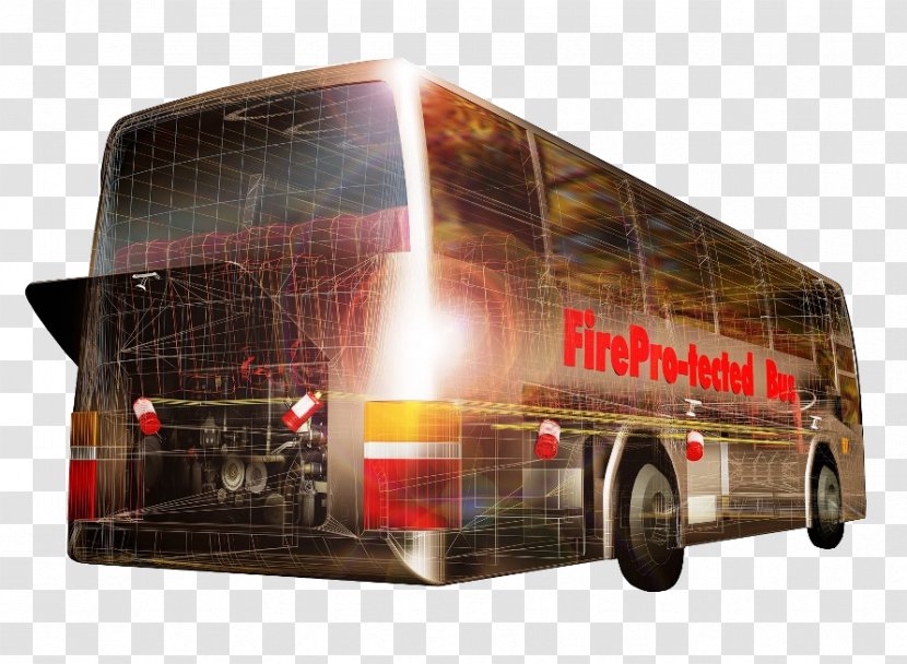 Bus Vehicle Fire Suppression System Amerex Extinguishers Transparent PNG
