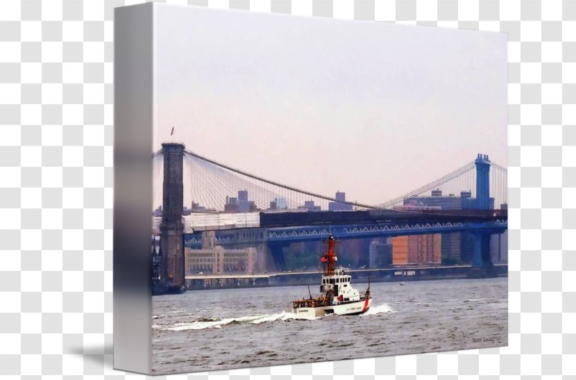 Brooklyn Bridge–tunnel Mode Of Transport United States Coast Guard Cutter - Bridgetunnel - Bridge Transparent PNG