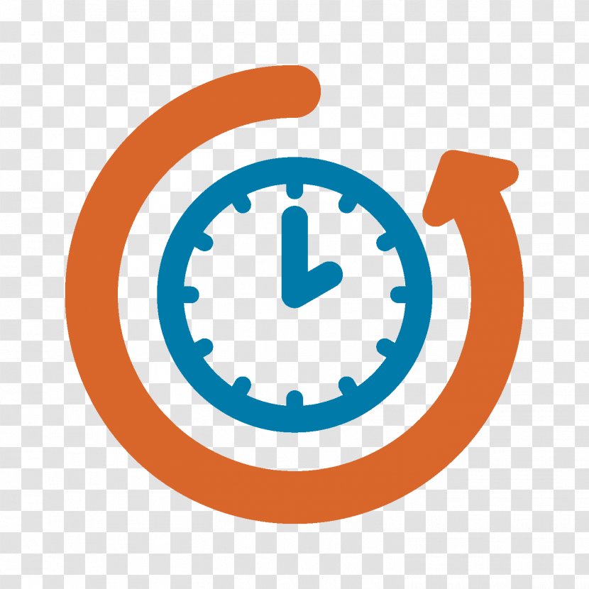 Daylight Saving Time In The United States Clock Clip Art - Orange Transparent PNG