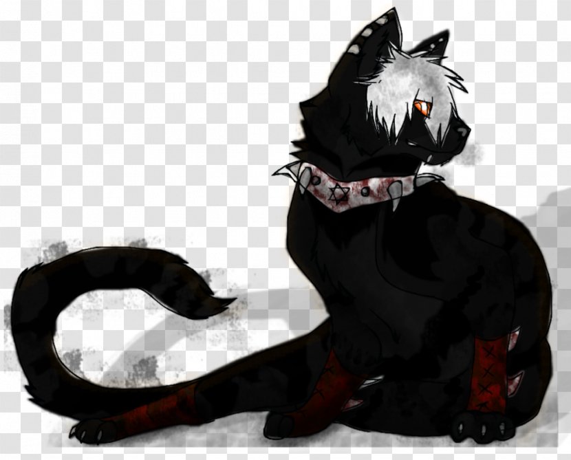 Cat Snout Character Tail Fiction - Black Transparent PNG