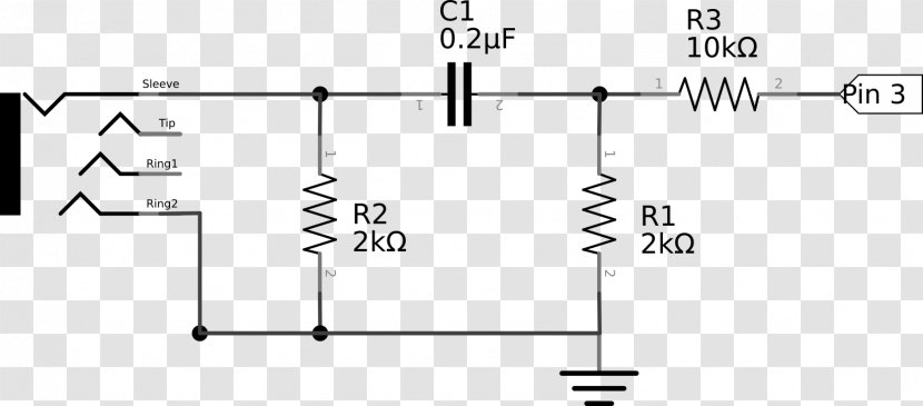 Electrical Network Electronics Circuit Diagram Electronic Current Divider - Flower Transparent PNG