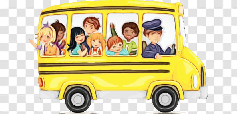 School Bus Transparent PNG