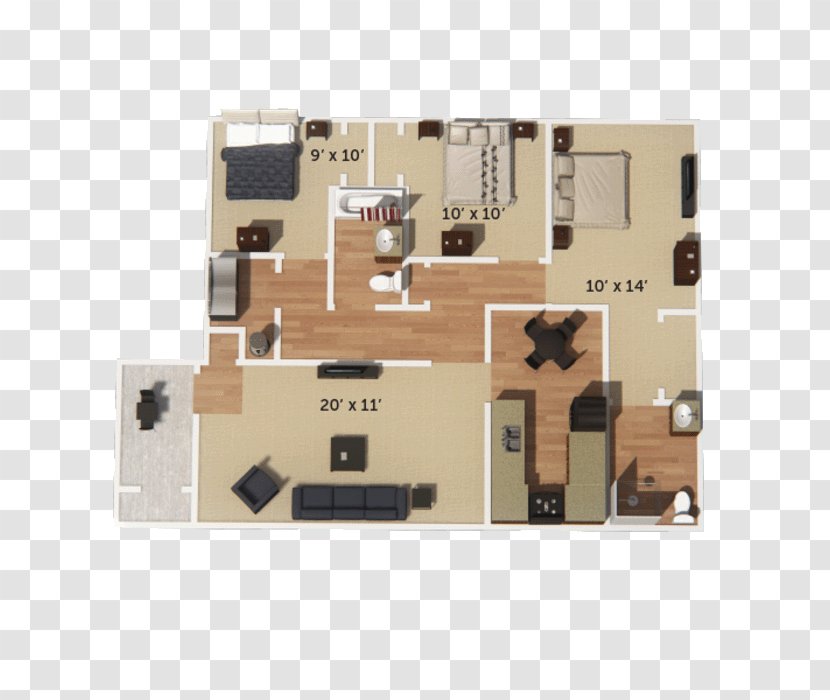 House Floor Plan Apartment Bedroom Renting Transparent PNG