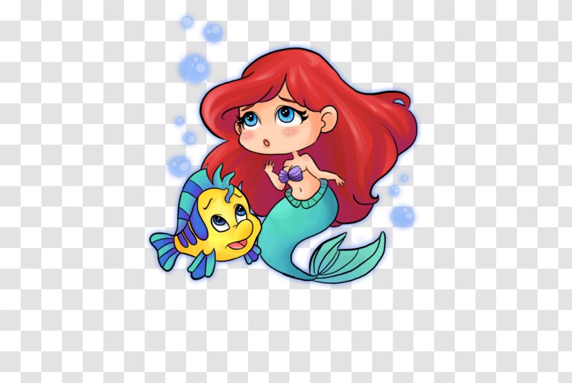 Ariel Mermaid King Triton Clip Art - Cartoon Transparent PNG