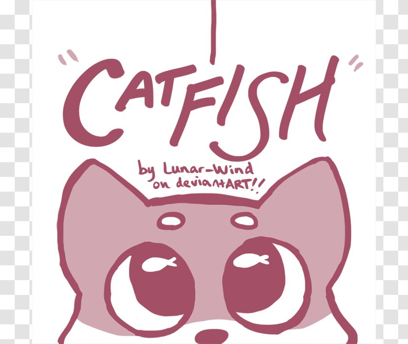 Cartoon Drawing Clip Art - Heart - Drawings Of Catfish Transparent PNG
