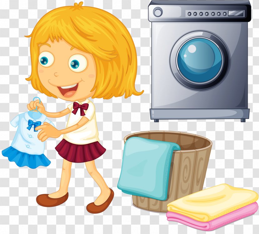 Laundry Clip Art Image Clothing - Banho Illustration Transparent PNG