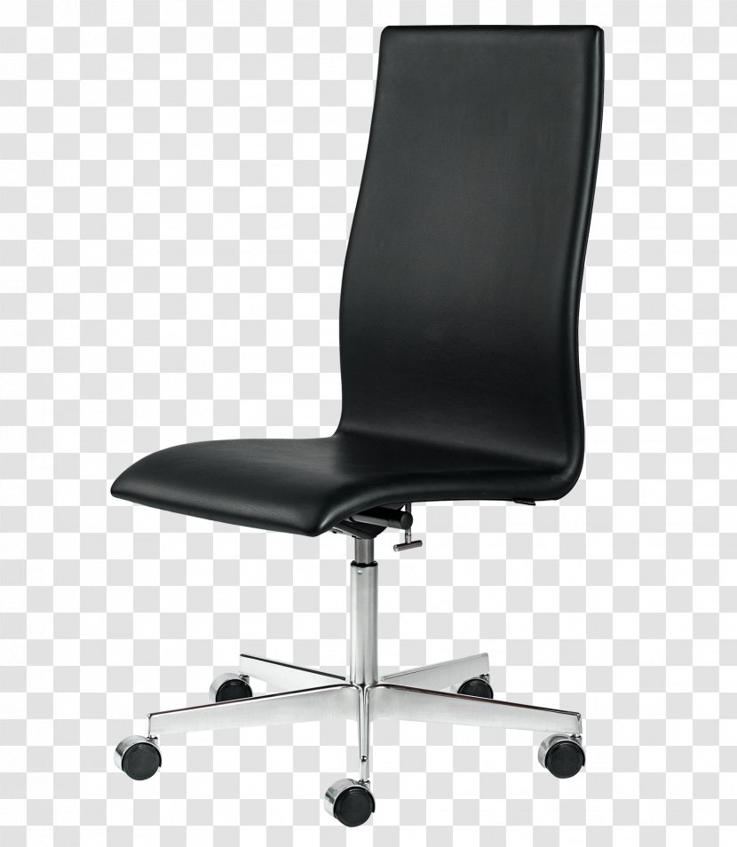 Office & Desk Chairs Fritz Hansen Furniture Upholstery - Arne Jacobsen - Chair Transparent PNG