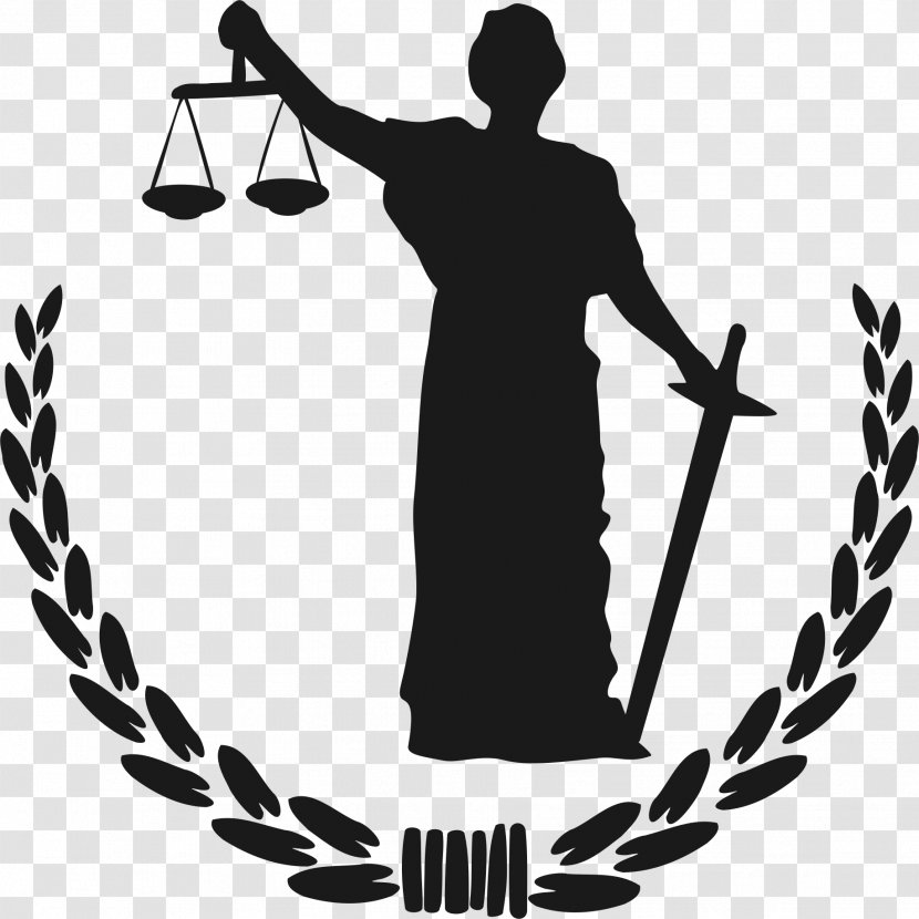 Lady Justice Clip Art - Symbol - Monochrome Photography Transparent PNG