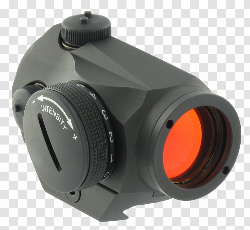 Red Dot Sight Aimpoint AB Micro H-1 2 MOA W/Standard Mount 200198 T-2 (LRP Mount/39mm Spacer) - Silhouette - Weapon Transparent PNG