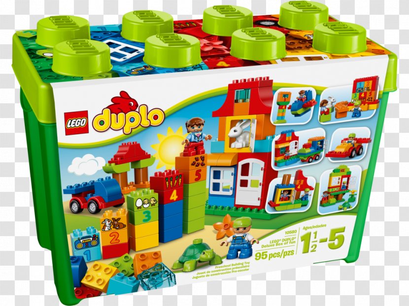 LEGO 10580 DUPLO Deluxe Box Of Fun Lego Duplo Toy 10572 All-in-One Transparent PNG
