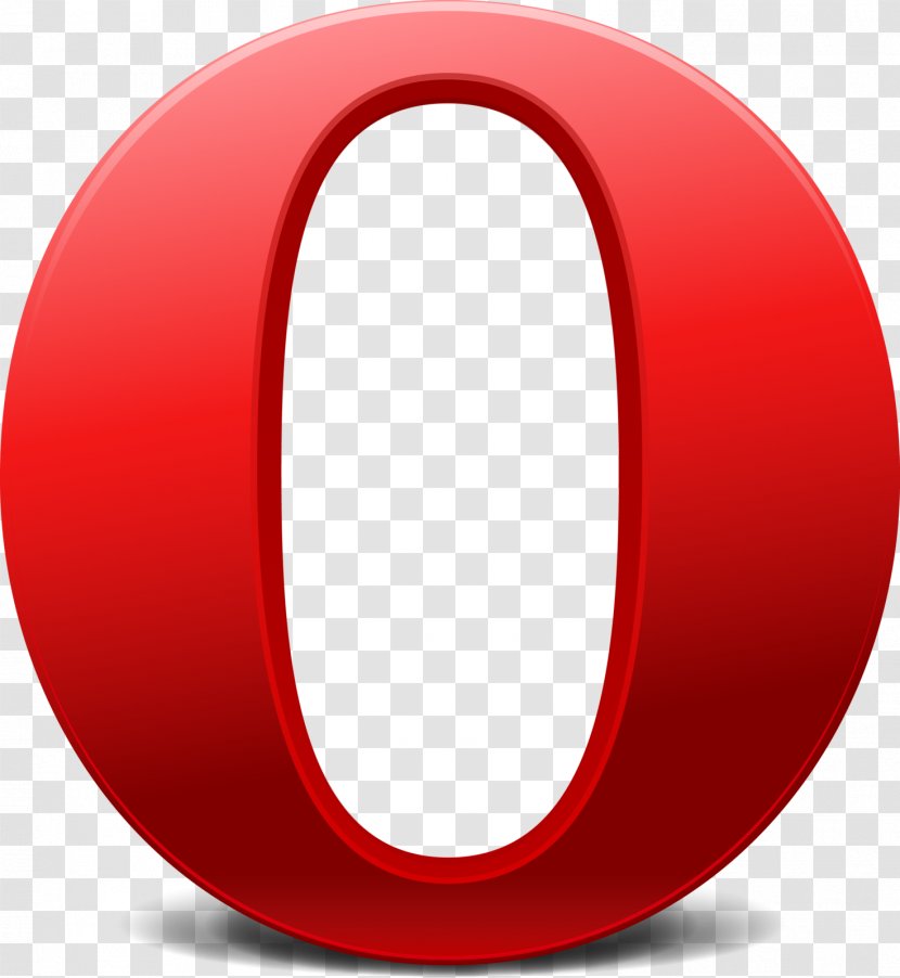 Red Circle - Symbol - Opera Logo Transparent PNG