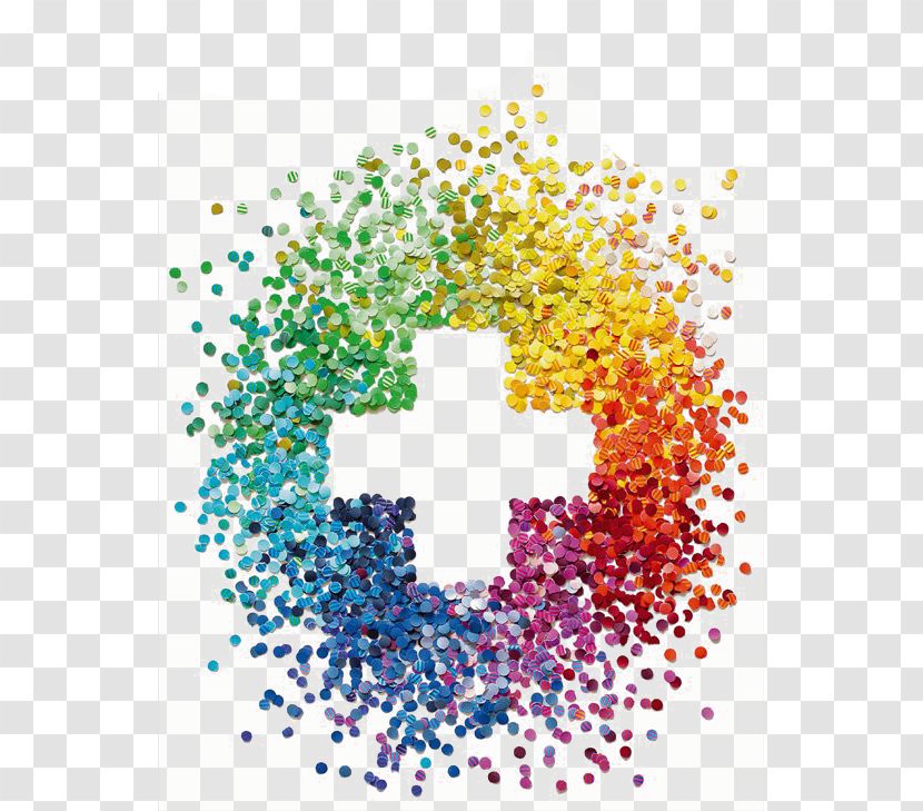 Graphic Design Collage - Logo - Rainbow Color Round Cross Transparent PNG