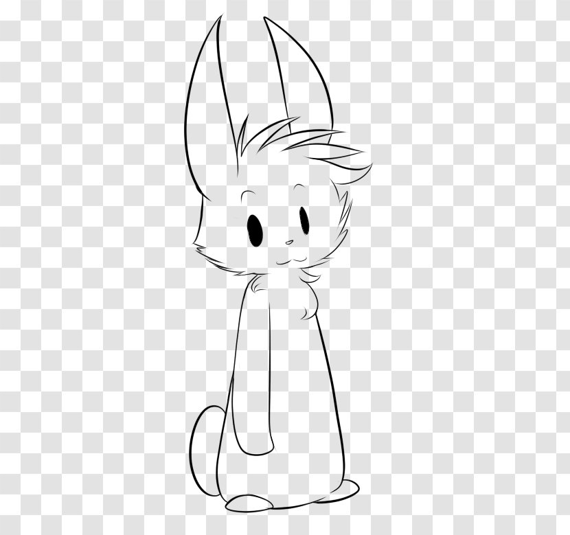 Line Art Drawing Rabbit Photography - Silhouette Transparent PNG