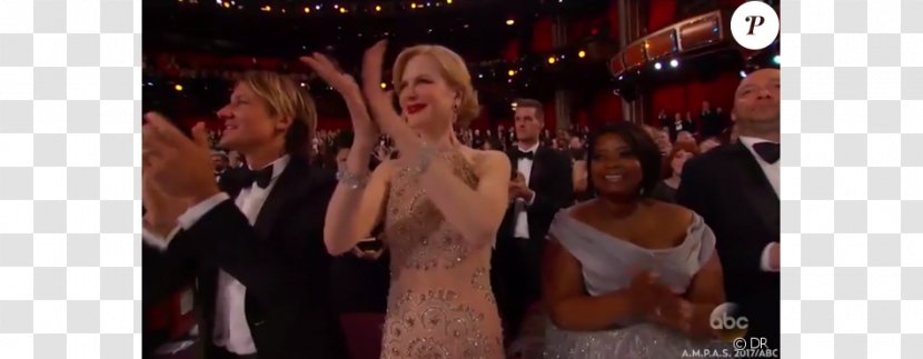 89th Academy Awards Clapping Applause Actor - Flower - Nicole Kidman Transparent PNG