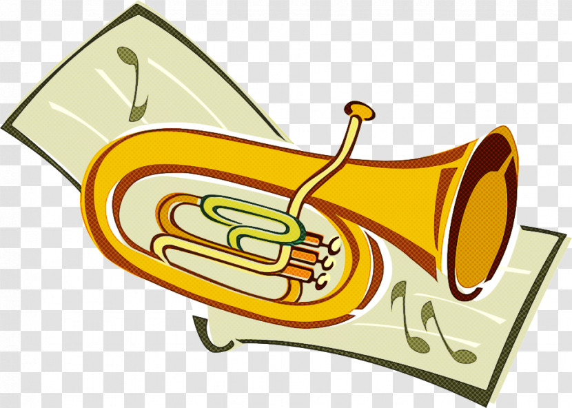 Brass Instrument Tuba Musical Instrument Mellophone Horn Transparent PNG