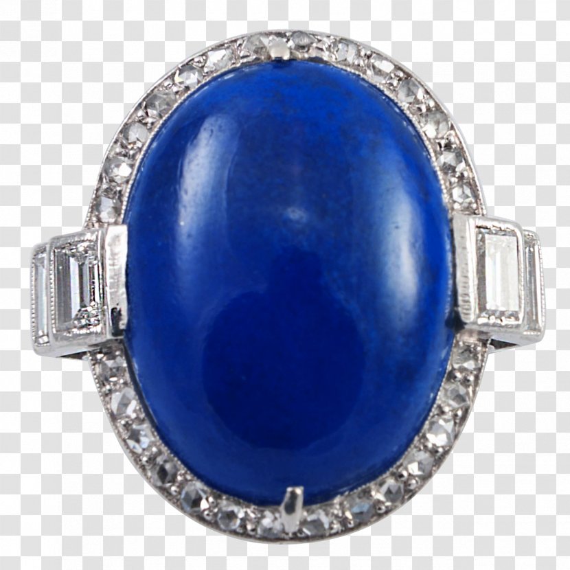 Lapis Lazuli Ring Jewellery Gemstone Agate - Sapphire - Diamond Transparent PNG