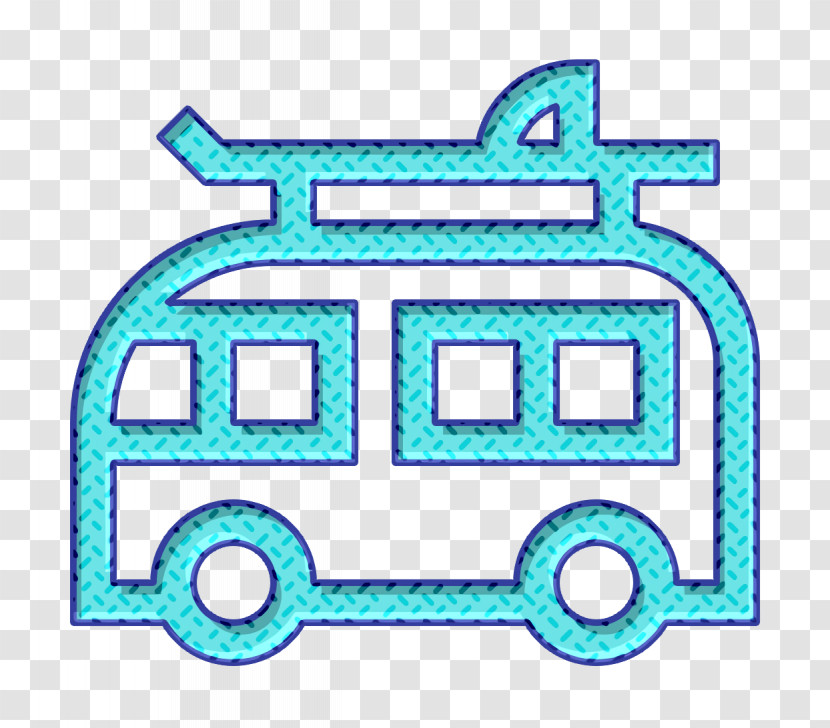 Camper Icon Summer Party Icon Transparent PNG