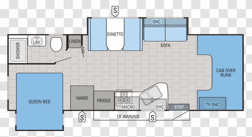 Floor Plan Campervans House Jayco, Inc. - Design Transparent PNG
