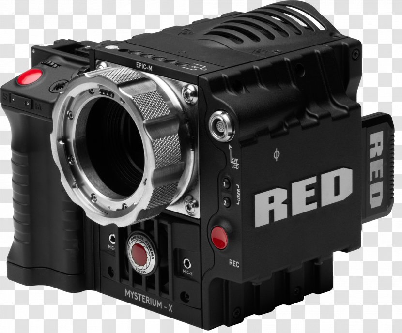 Red Digital Cinema Camera Company RED EPIC-W 5K Resolution Arri Alexa - Cameras Optics Transparent PNG