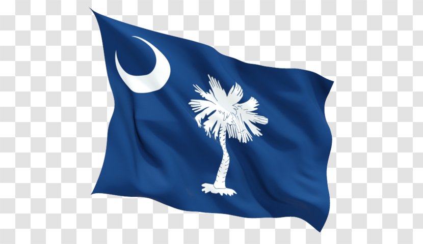 Flag Of South Carolina State North - Cobalt Blue Transparent PNG