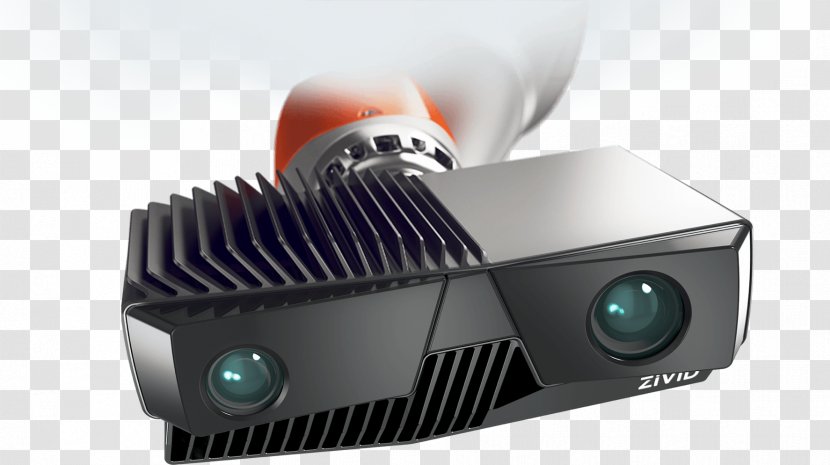 Zivid Labs Red Dot Stereo Camera - Projector - Design Transparent PNG
