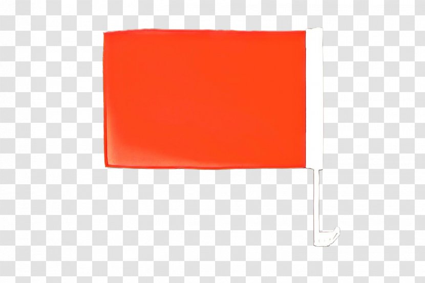 Flag Cartoon - Rectangle - Red Transparent PNG