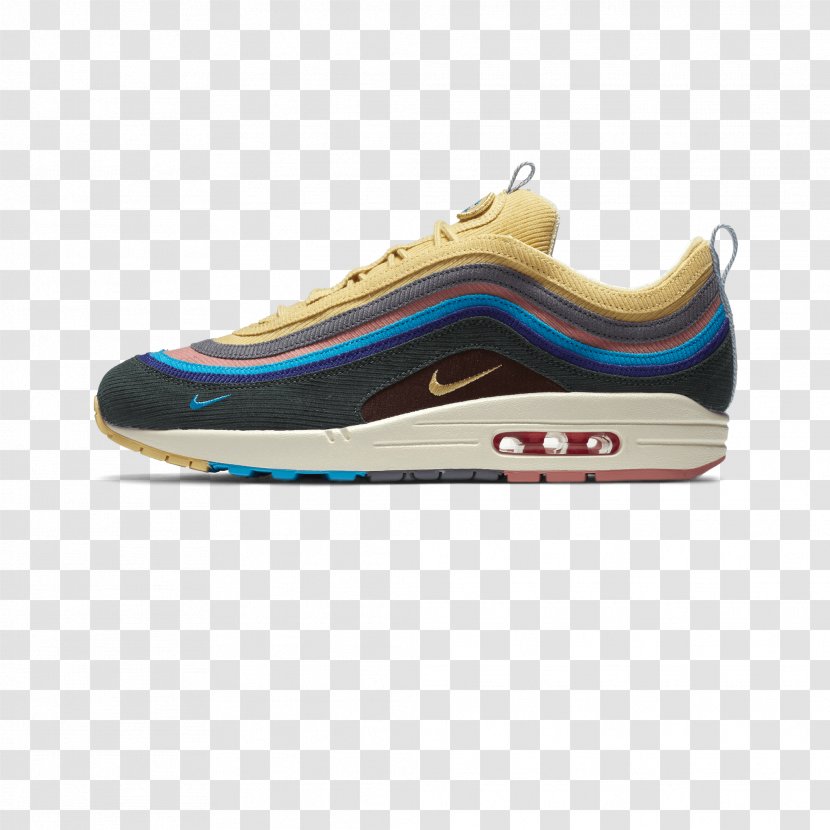 Nike Air Max 1/97 VF SW Men's Shoe - Cross Training - Blue Sean Wotherspoon Sports ShoesAir Transparent PNG