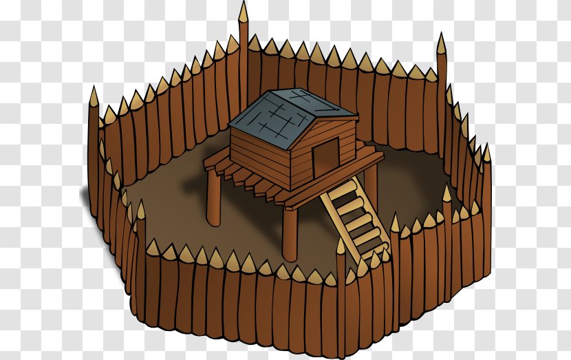 Fortification Clip Art - Roof - Fort Cliparts Transparent PNG